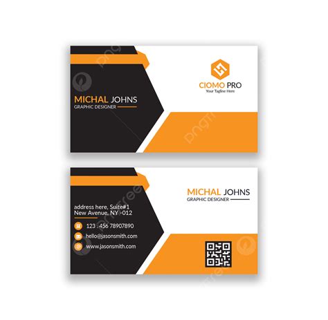 Professional Business Card Design Template Template Download on Pngtree