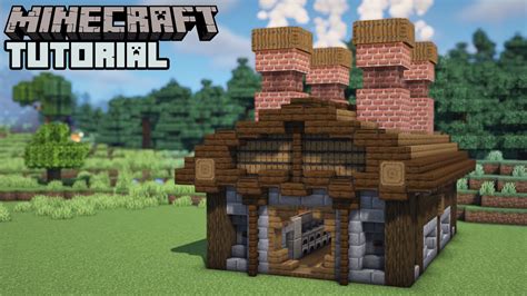 Minecraft - Super Smelter Building Tutorial (How to Build) - YouTube