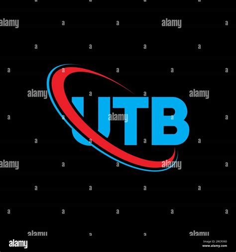 UTB logo. UTB letter. UTB letter logo design. Initials UTB logo linked ...