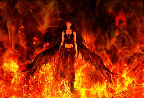 Fire Anime Wallpapers - Wallpaper Cave