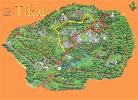 Tikal Map