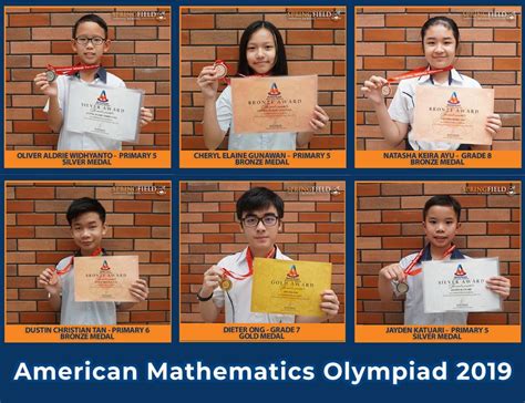 American Mathematics Olympiad - Springfield School Raffles Hills