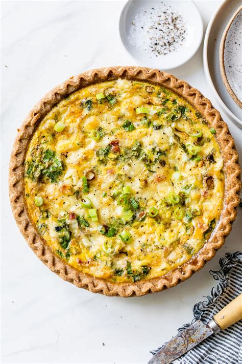 Easy Quiche Recipe {With Ham and Cheese} – WellPlated.com - KARKEY