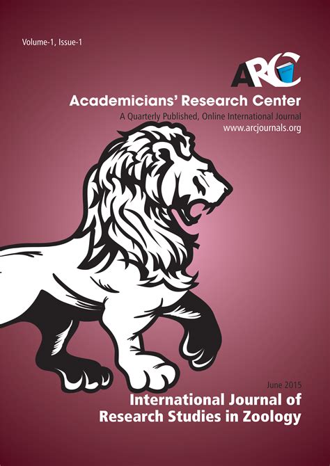 Zoology Journals|Open Access|ARC Journals