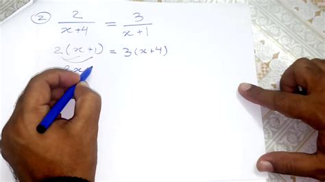 Linear Equation Example 02 - YouTube