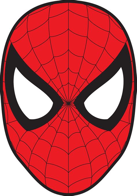 Spiderman Logo Mask transparent PNG - StickPNG