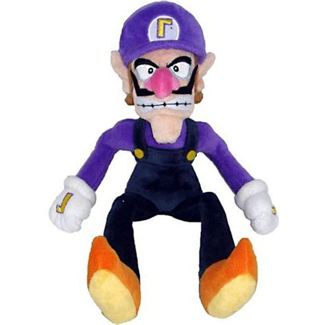 Super Mario Bros Waluigi 11" Plush - Walmart.com - Walmart.com