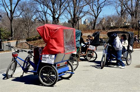 Central Park NYC Pedicabs | Pedicab rickshaw tours in the US