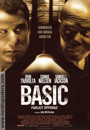 Basic poster 2003 John Travolta original