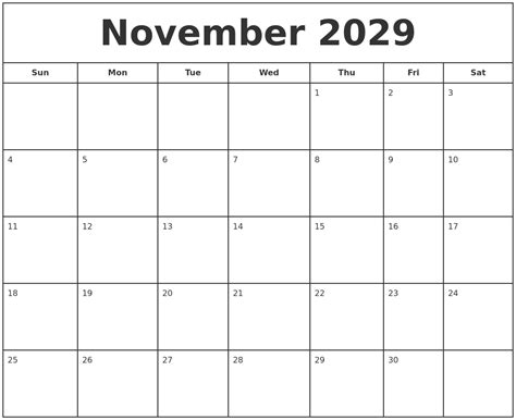 December 2029 Make A Calendar