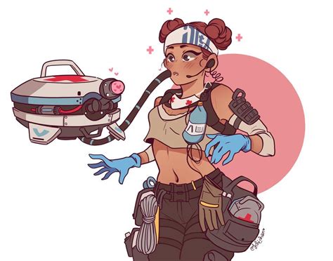 Here Is Some Lifeline Art I Found :)) : r/apexlegends