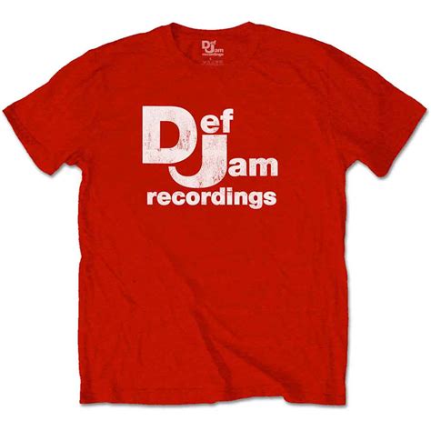 Def Jam Recordings Unisex Tee: Classic Logo Wholesale Ref:DJTS03MR