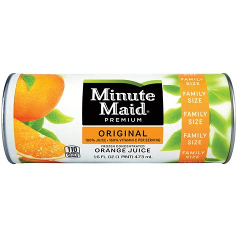 Minute Maid® Premium Original Orange Juice Frozen Concentrate 16 fl. oz ...