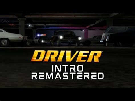 I took the PS1 Driver 1 intro and remastered it (from 240P 30FPS to ...