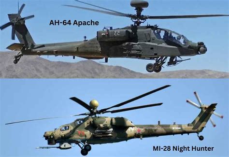 AH-64 Apache vs MI-28 Night Hunter : A Comparison of two Deadly Attack ...