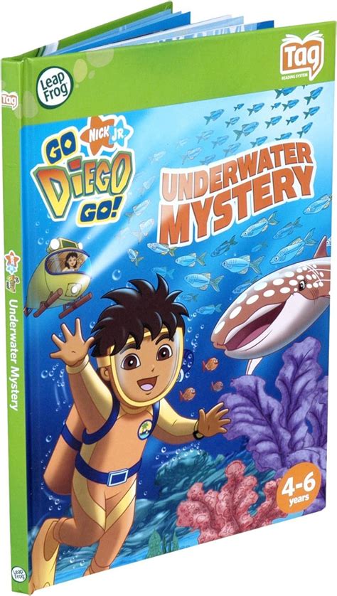 Leapfrog Tag Activity Storybook Go Diego Go!: Underwater Mystery ...