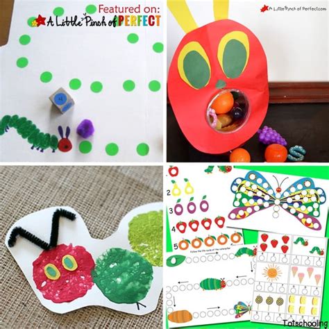 Hungry Caterpillar Craft: Free Template for Kids to Cut-and-Paste - A ...