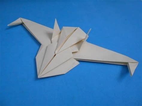 Origami Fighter Jet Instructions