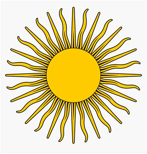 File Symbol Wikimedia - Flag Of Argentina Sun, HD Png Download - kindpng