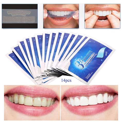 Aliexpress.com : Buy 28Pcs/14Pair 3D White Gel Teeth Whitening Strips ...