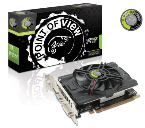 Point of View presents its GeForce GTX 650 and 660 - DVHARDWARE