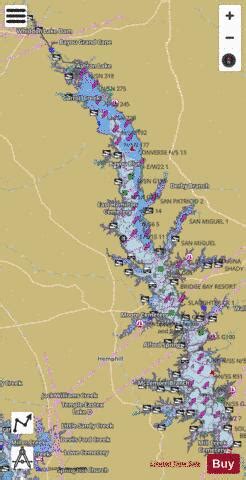 Toledo Bend Reservoir (Fishing Map : US_TX_00558729) | Nautical Charts App