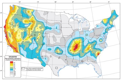 Earthquake Map Of Usa - Wilow Kaitlynn