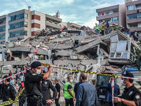 7.0 Magnitude Earthquake Strikes In Aegean Sea; At Least 14 Dead In ...