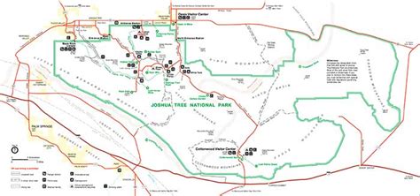 Joshua Tree Town Map | earth-base