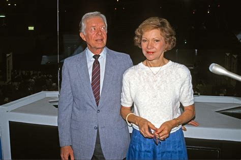 Jimmy Carter Seen on Rare Public Outing For Late Wife's Memorial - 247 ...