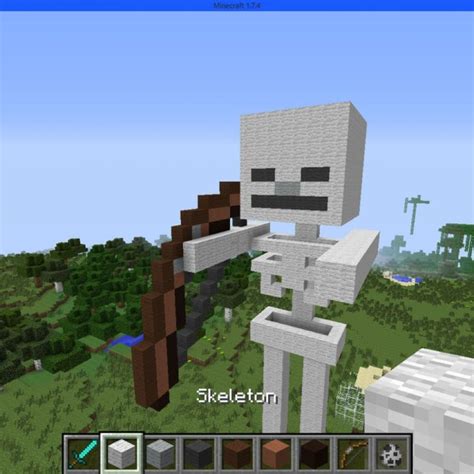 Skeleton Costume - Minecraft Fancy Dress