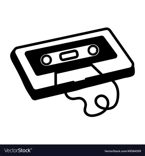 Cassette tape Royalty Free Vector Image - VectorStock