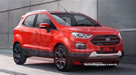 new 2017 ford ecosport india rendering - CarBlogIndia