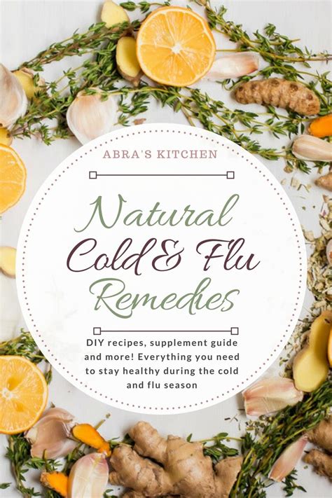 Natural Remedies for Cold and Flu - Abra's Kitchen