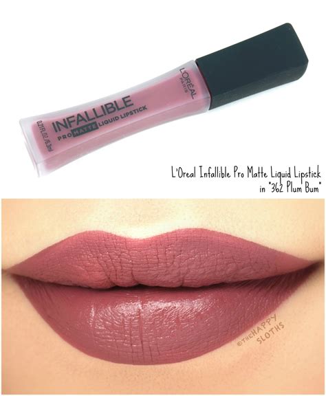 L'Oreal Infallible Pro Matte Liquid Lipsticks: Review and Swatches ...