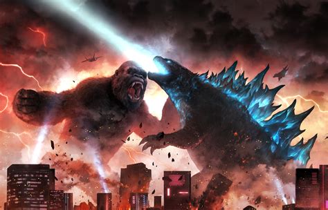 1400x900 Godzilla Vs Kong Fight Scene 5k Wallpaper,1400x900 Resolution ...