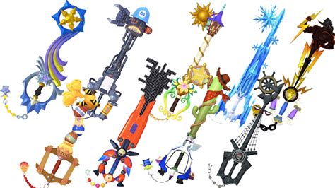 Gonna miss these keyblades in the next game. : r/KingdomHearts