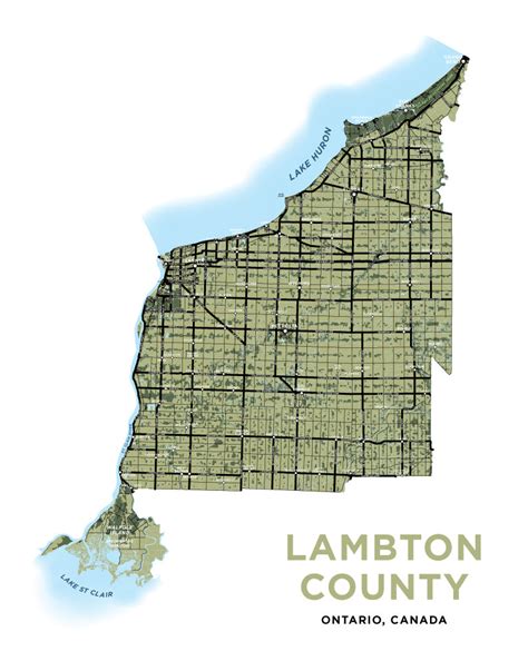 Lambton County Map