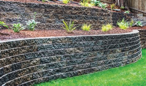 Concrete Retaining Walls for Organic Gardening - Mutual Materials