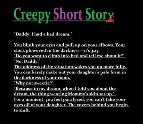 Scary Bedtime Stories For Kids