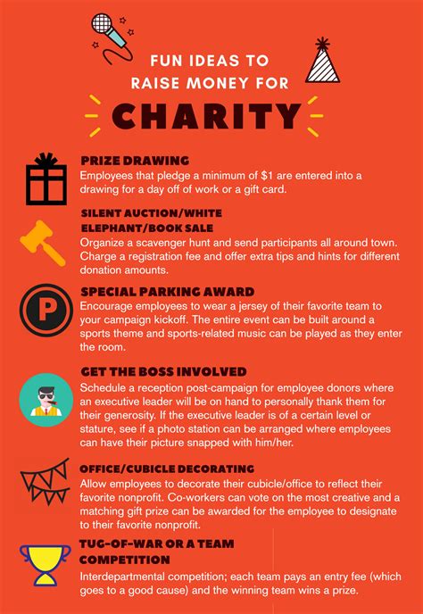 Fun Ideas for Engaging Employees and Raising Money for Charity ...