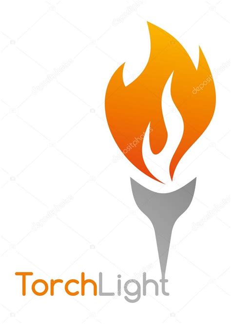 Torch light Stock Vector by ©vectorfirst 45608841