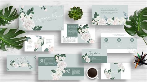 Powerpoint Flower Templates