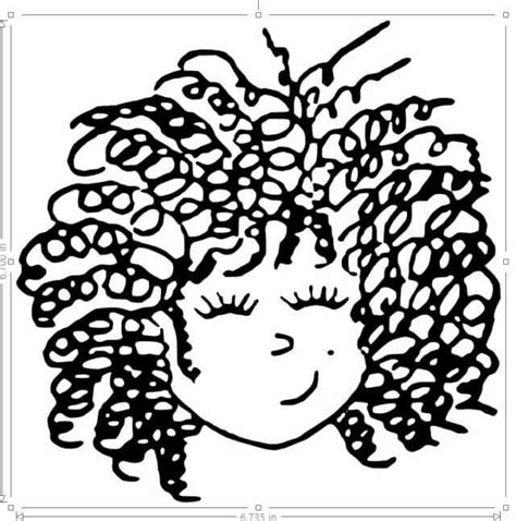 curly haired girl clipart 20 free Cliparts | Download images on ...