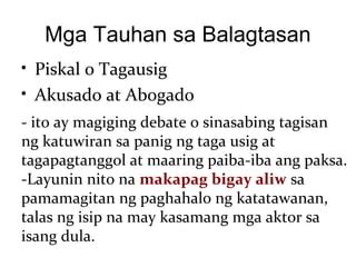 Balagtasan | PPT