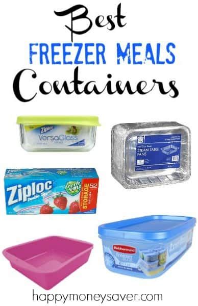 The Best Food Freezer Containers for Freezer Meals