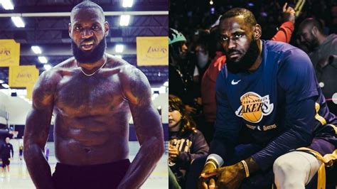 Watch: LeBron James' reaction as courtside heckler wildly claims Lakers ...