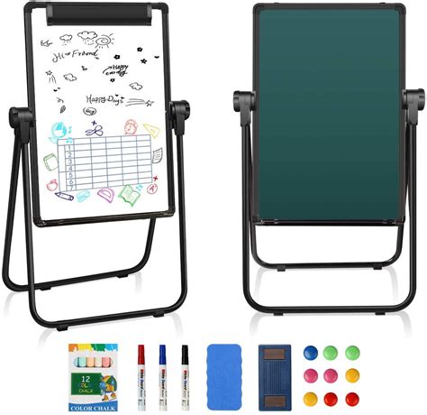 18" x 24" U-Stand Whiteboard Portable Magnetic Easel Dry Erase Board ...