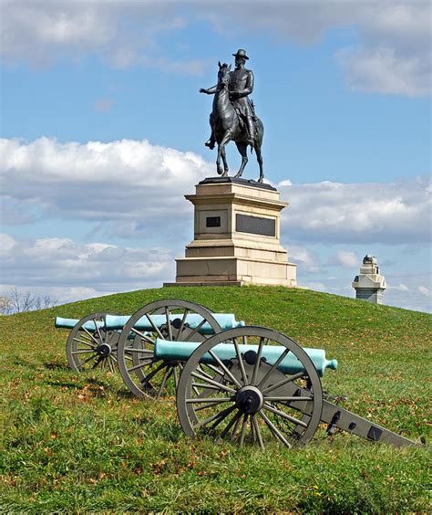 General Hancock at Gettysburg Photograph by Delmas Lehman | Fine Art ...