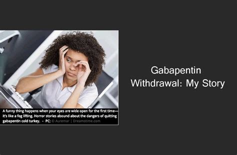 Gabapentin Withdrawal: My Story - Mo' Betta Digital